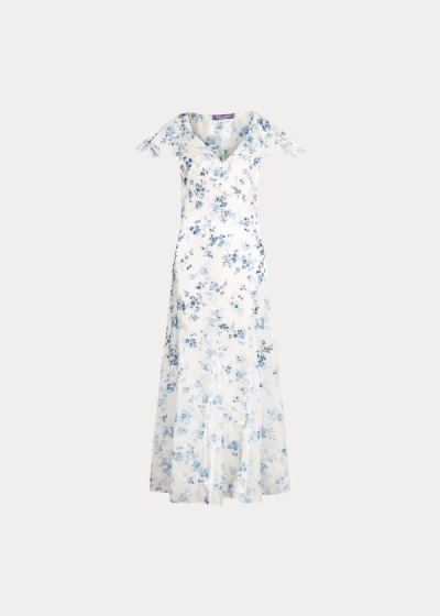 Vestido Ralph Lauren Kegan Floral Evening Mulher 65903-KUTL